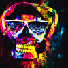 Abstract Skull