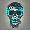 Abstract Skull