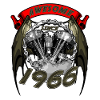 Awesome since 1966, biker's birthday
