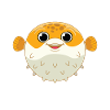 Gonna Puff Kugelfisch Fisch Meer