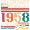 Legendary February 1958 limited edition