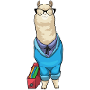 Alpaca Secretary Glasses
