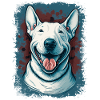 Cheerful Bull Terrier