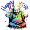Happy Buddha OHM