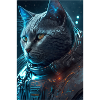 Chat dans l’espace