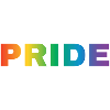 Pride Schriftzug