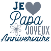 Joyeux anniversaire papa