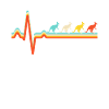 Kangaroo Retro Heartbeat