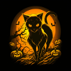 Chat d’Halloween