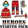 Feuerwehrhelm Lebensretter Statement Feuerwehr