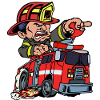 Firefighter Firefighter Fire Engine Lifesaver