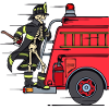 Fire Engine Firefighter Firefighter Rescuer