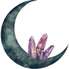Crystal moon