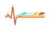 Rhinoceros Retro Heartbeat