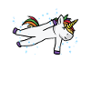 Licorne nageuse