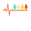 Pinguin Retro Herzschlag