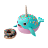 Donut loving narwhal