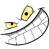 Comic Smiley Gesicht