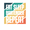 Eat Sleep Bartender Repeat Shirt