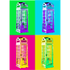 Mehrfarbige Pop-Art-Telefonzelle