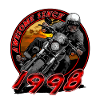 Awesome since 1998, biker's birthday