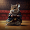 Souris karateka