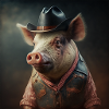 Cochon cowboy