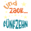 Und zack Fünfzehn