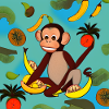 Fruchtrausch Affe