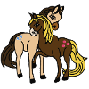 zwei Ponys– Ponyhof Abenteuer, Cartoon
