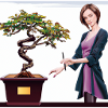Gemälde Bonsai