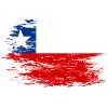 Chile flag used