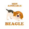 Chien de race beagle