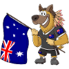 Australia Rasta Dog