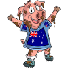 Fan Pig Australie
