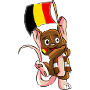 Belgique Fan Mouse