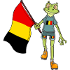 Belgian Fan Frog