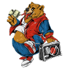 Funny Cute Bear
