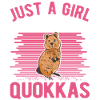 Quokka Mädchen Kurzschwanzkänguru