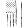 Équipage vétéran - Drapeau américain