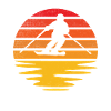 Retro skiing