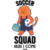 Leo goes to football training