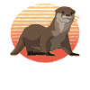 Otter Sea Otter Otter Gift