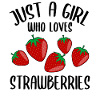 Fraise Disant Cadeau Dames Fille