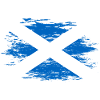 Scotland flag used