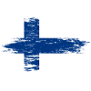 Drapeau finlandais utilisé