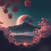 Mont Fuji illustré