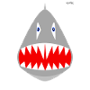 Shark graphic #3