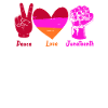 Paix Amour Juneteenth Femme Africaine