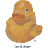 Squeaky happy